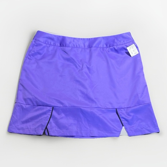 NWT Adidas Climacool Purple Skort sz 12 - Picture 1 of 12